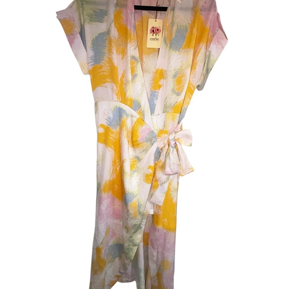NWT Entro wrap dress - Picture 2 of 7